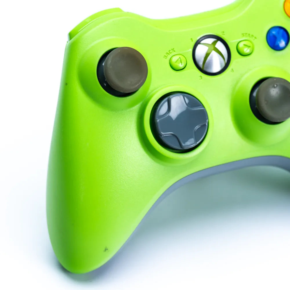Xbox 360 Trådløs Kontroller Limegrønn - Retrospillkongen