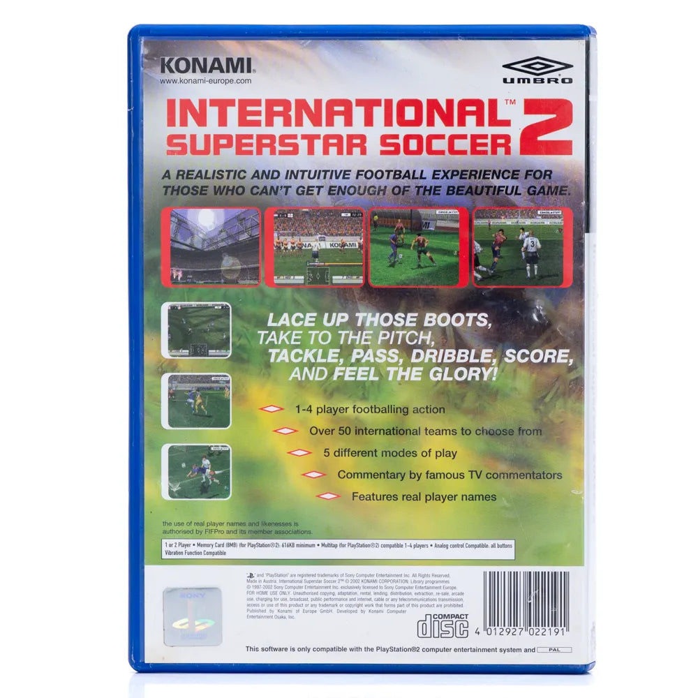 International Superstar Soccer 2 - PS2 spill