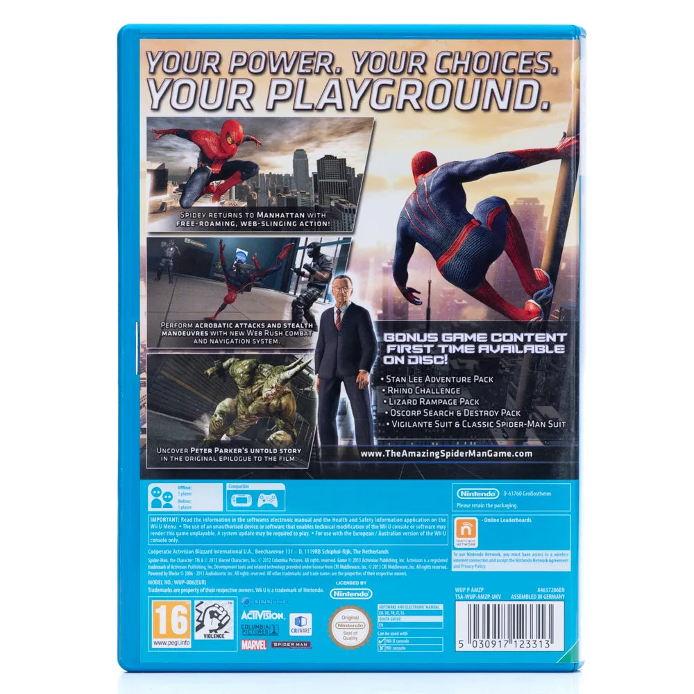 The Amazing Spider-Man: Ultimate Edition - Wii U spill - Retrospillkongen