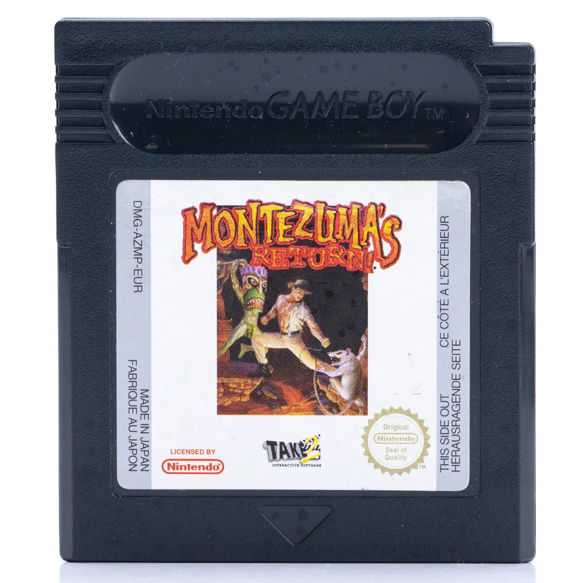 Montezuma’s Return - Gameboy spill - Retrospillkongen