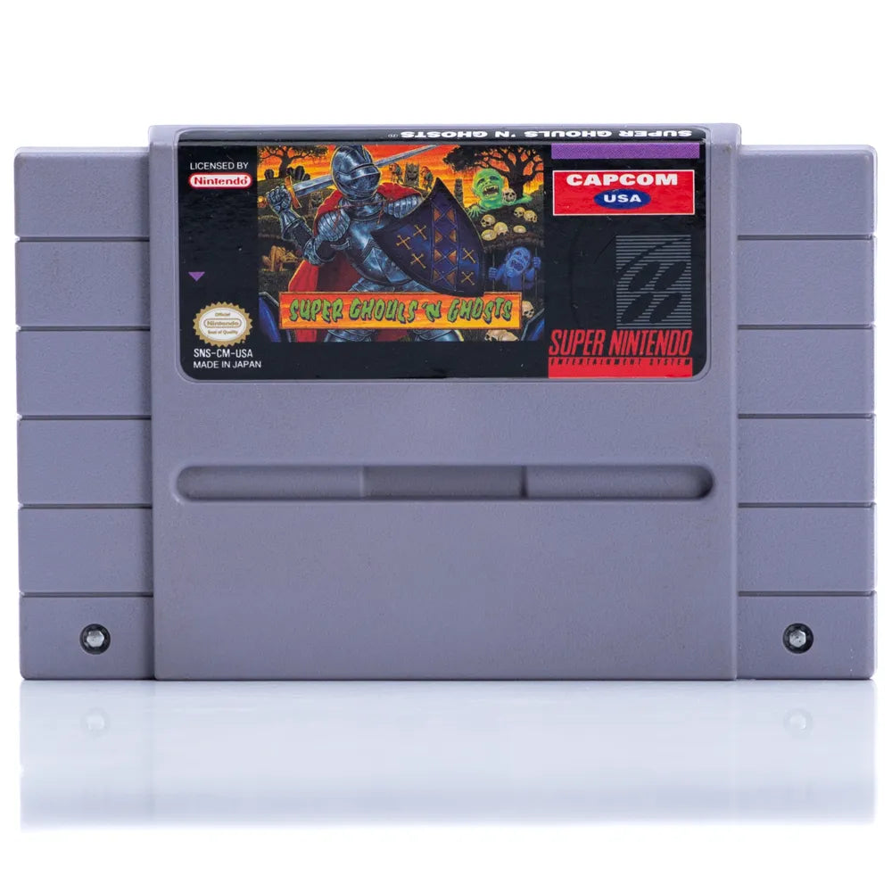 Super Ghouls 'n Ghosts - SNES spill (NTSC-U) - Retrospillkongen