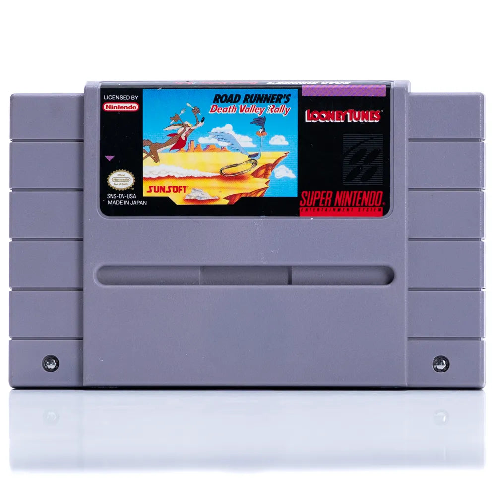 Road Runner's Death Valley Rally - SNES spill (NTSC-U) - Retrospillkongen