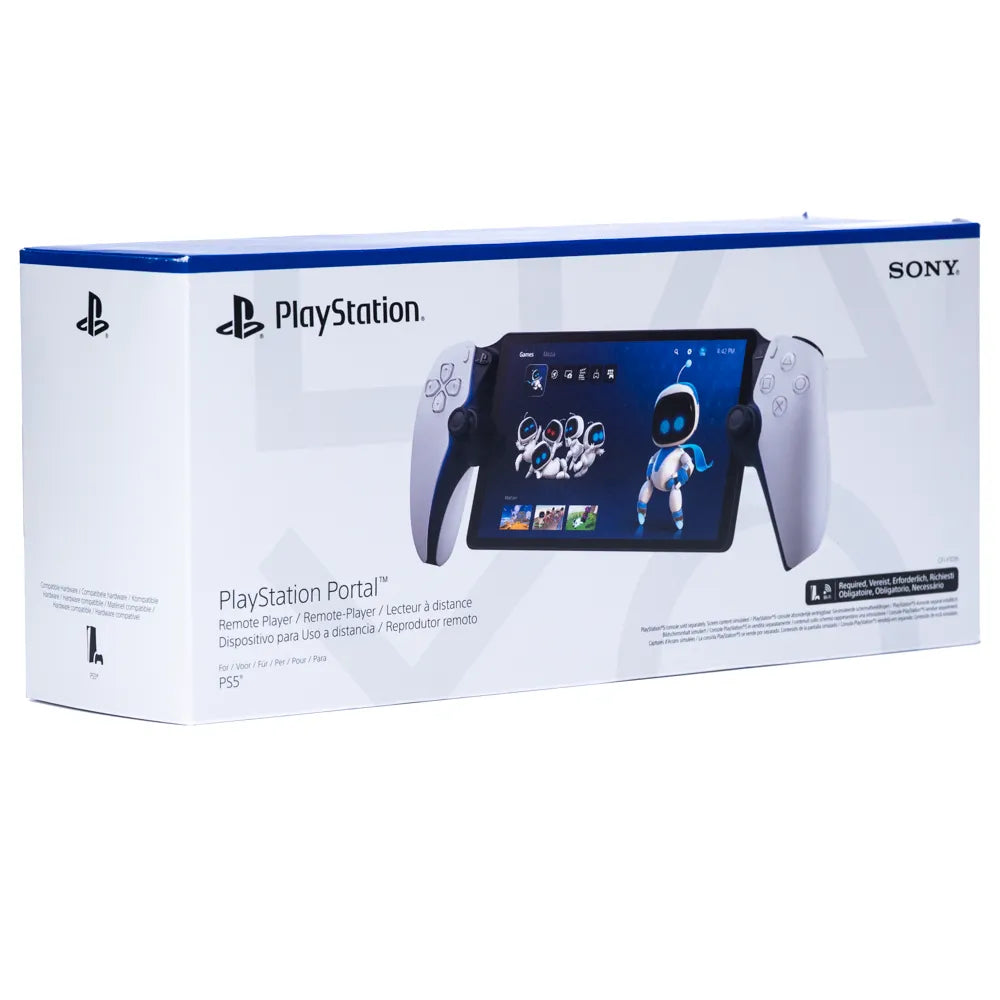 PlayStation Portal Remote Player Hvit for PS5 i Eske - Retrospillkongen