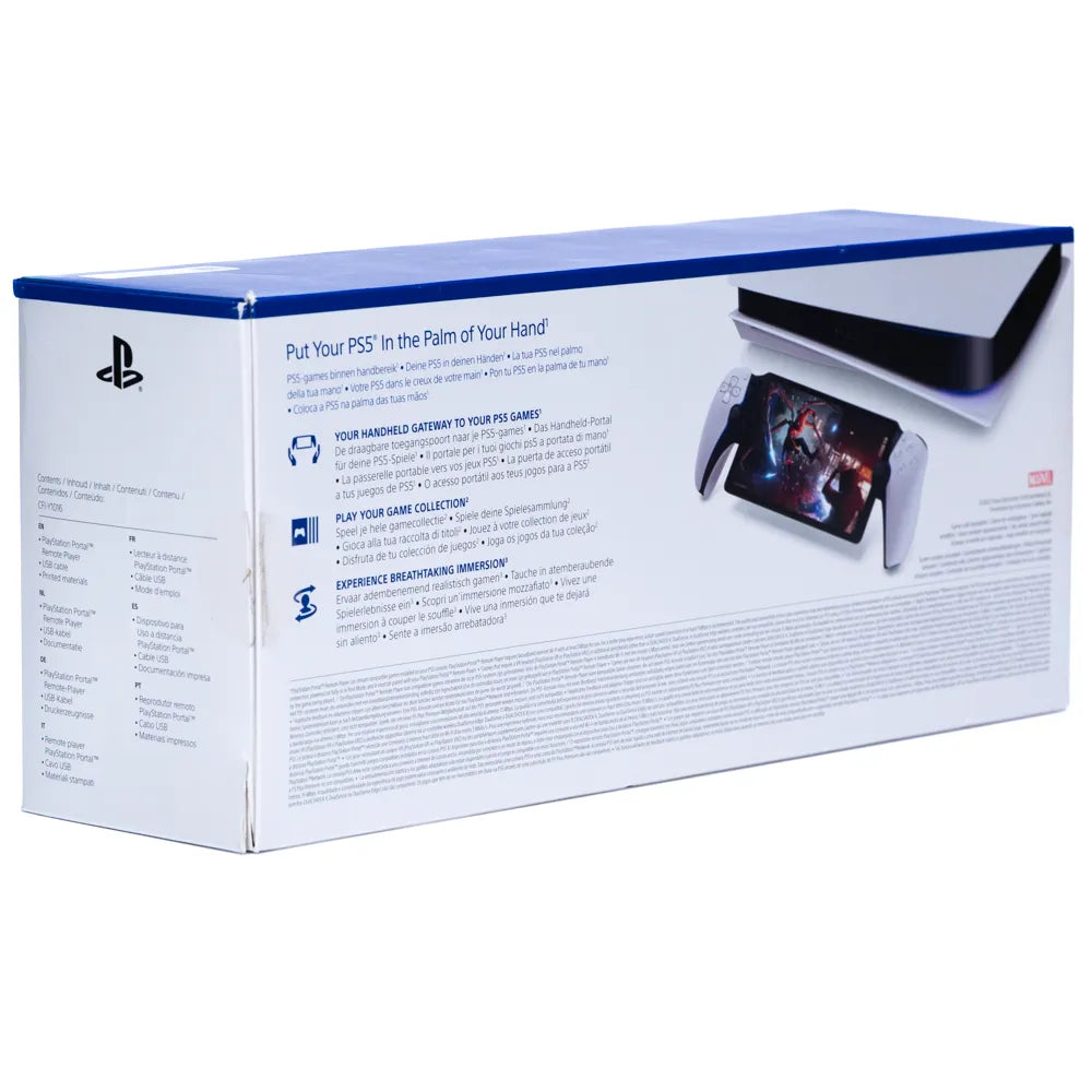 PlayStation Portal Remote Player Hvit for PS5 i Eske - Retrospillkongen