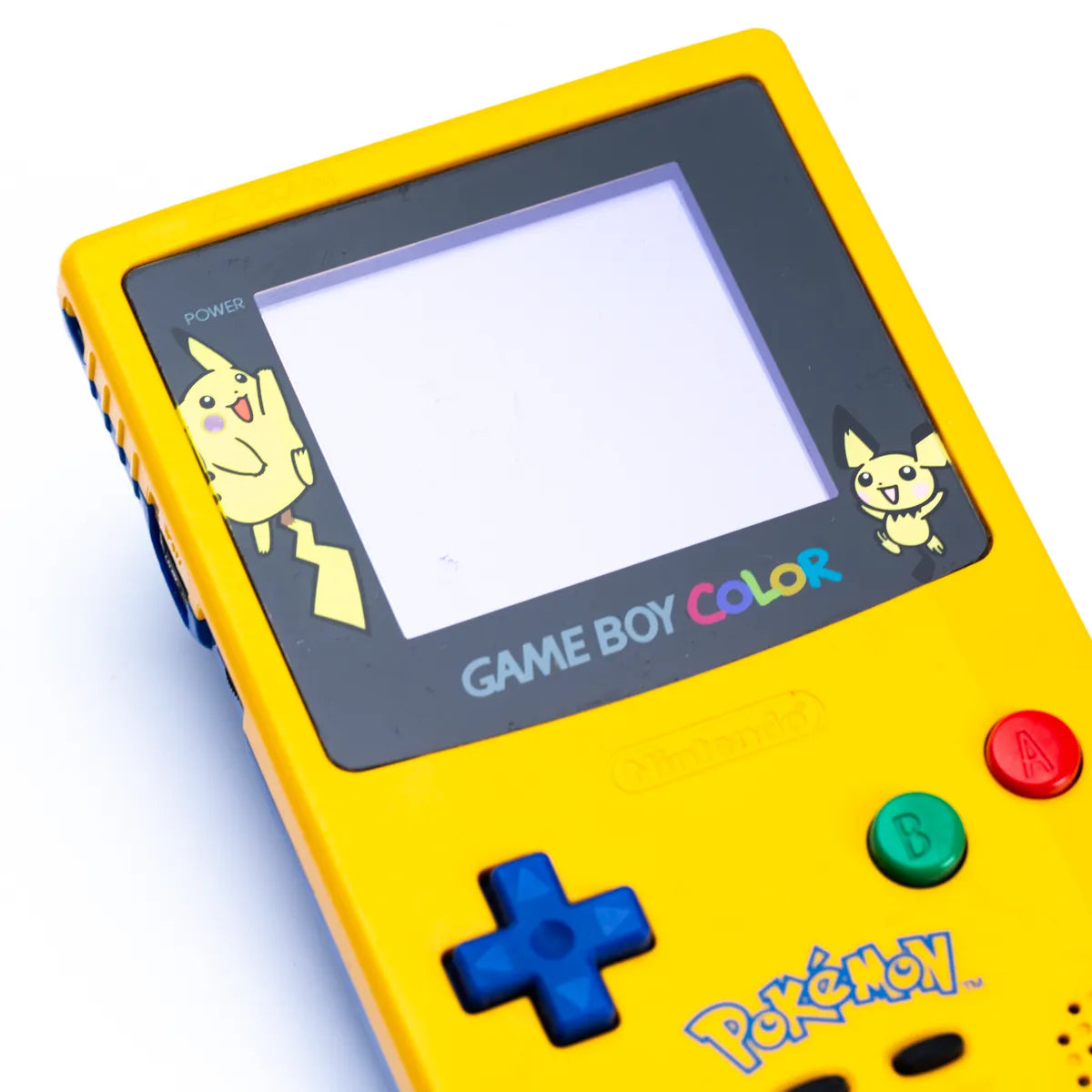 Original Nintendo Gameboy Color Konsoll - Pikachu Special Edition (GBC) - Retrospillkongen