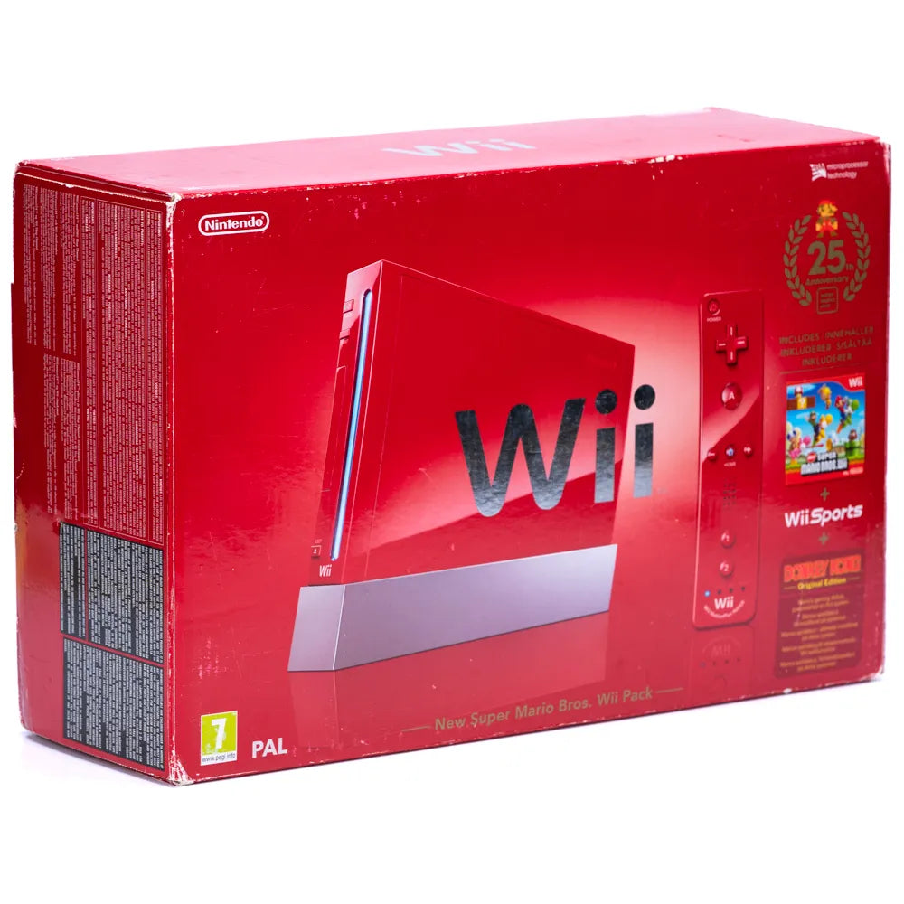 Nintendo Wii konsoll 25th Anniversary Edition i eske - Retrospillkongen