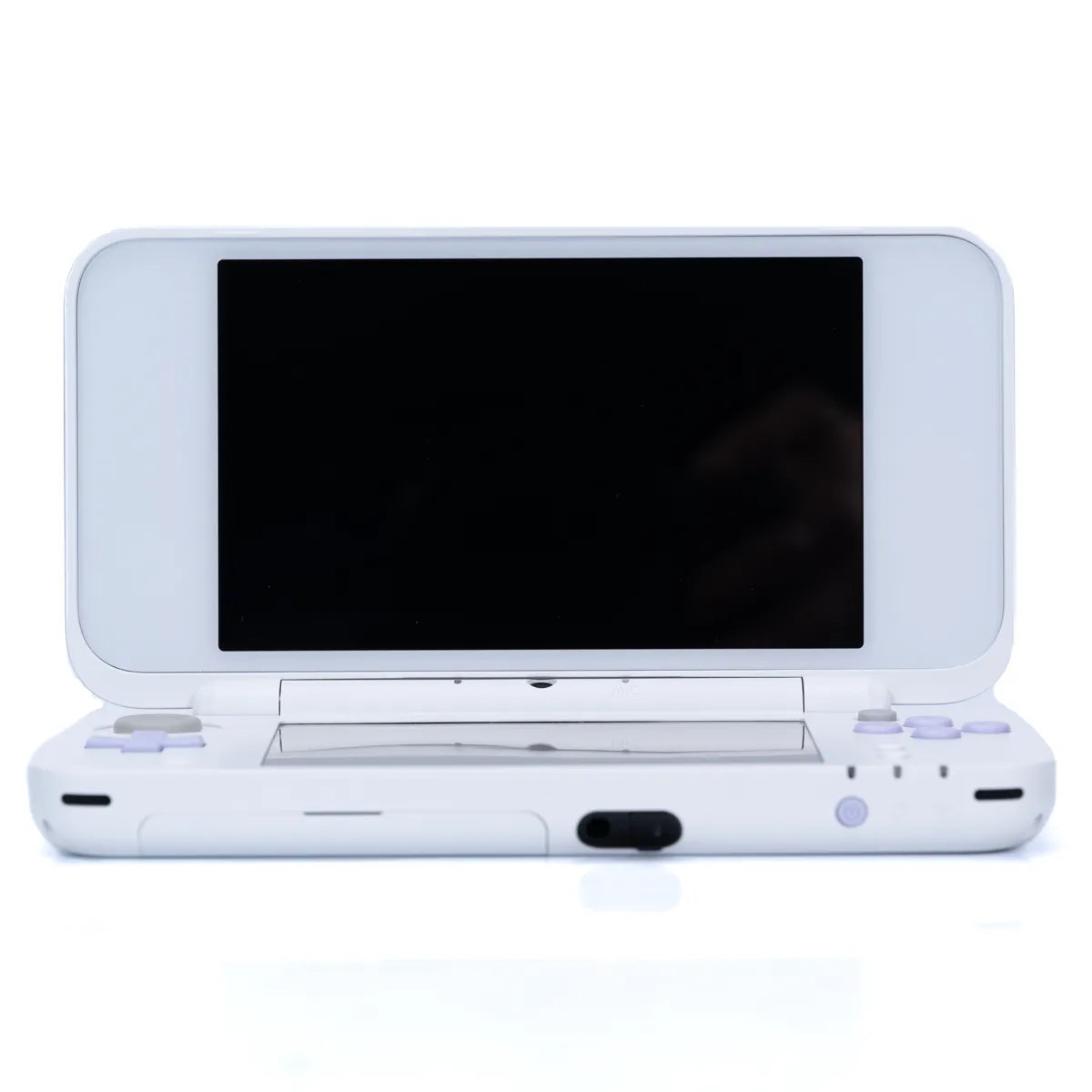 New Nintendo 2DS XL Hvit & Lilla Konsoll m/Strømadapter - Retrospillkongen