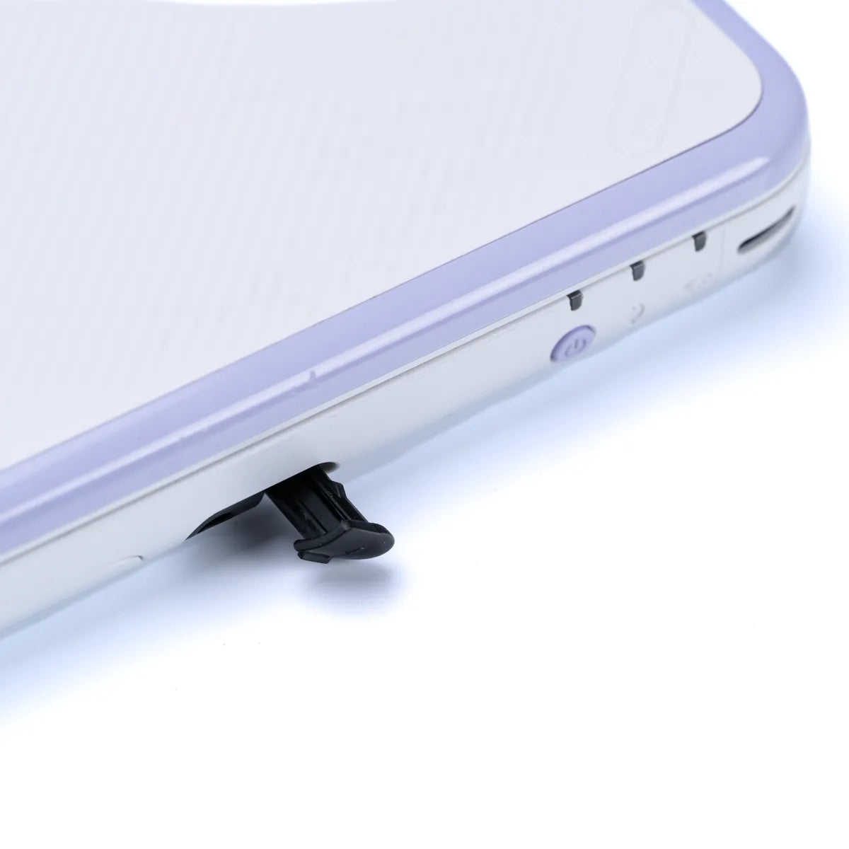 New Nintendo 2DS XL Hvit & Lilla Konsoll m/Strømadapter - Retrospillkongen