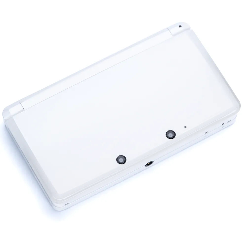 Nintendo 3DS - Ice White Håndholdt m/Strømadapter - Retrospillkongen