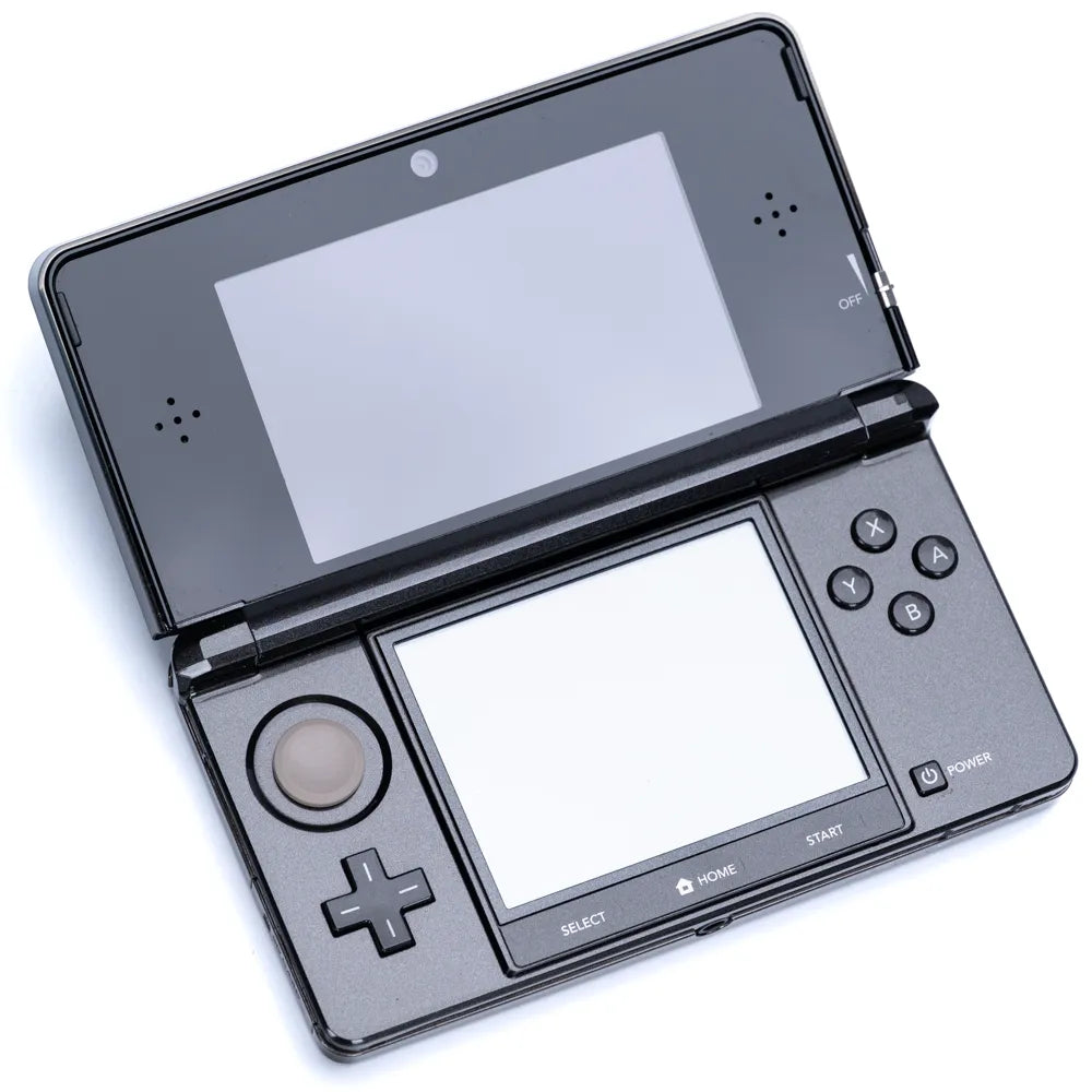 Nintendo 3DS - Cosmo Black Håndholdt Konsoll m/Strømadapter - Retrospillkongen