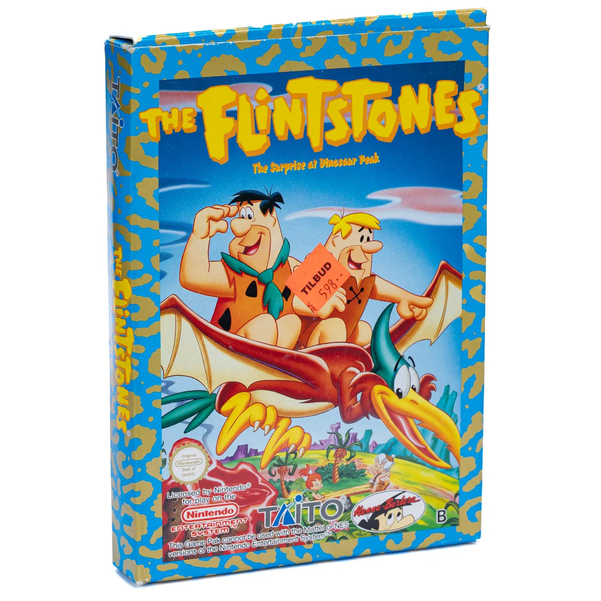 The Flintstones The Suprise at Dinosaur Peak - NES spill (Komplett i eske, SCN) - Retrospillkongen