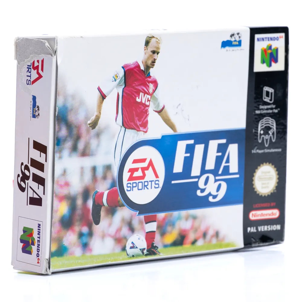FIFA 99 - N64 spill (i Eske) - Retrospillkongen