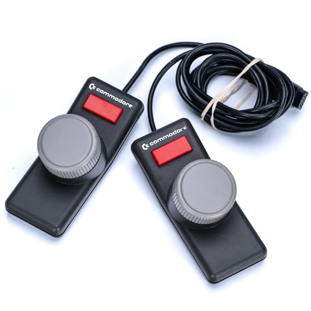 Original Commodore Paddle-kontrollere - Retrospillkongen