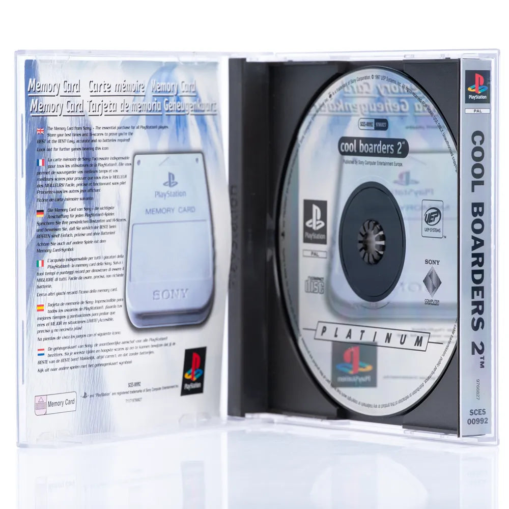Cool Boarders 2 - PS1 spill - Retrospillkongen