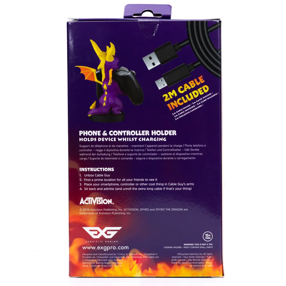 Cable Guys Spyro Mobilholder i Eske - Retrospillkongen