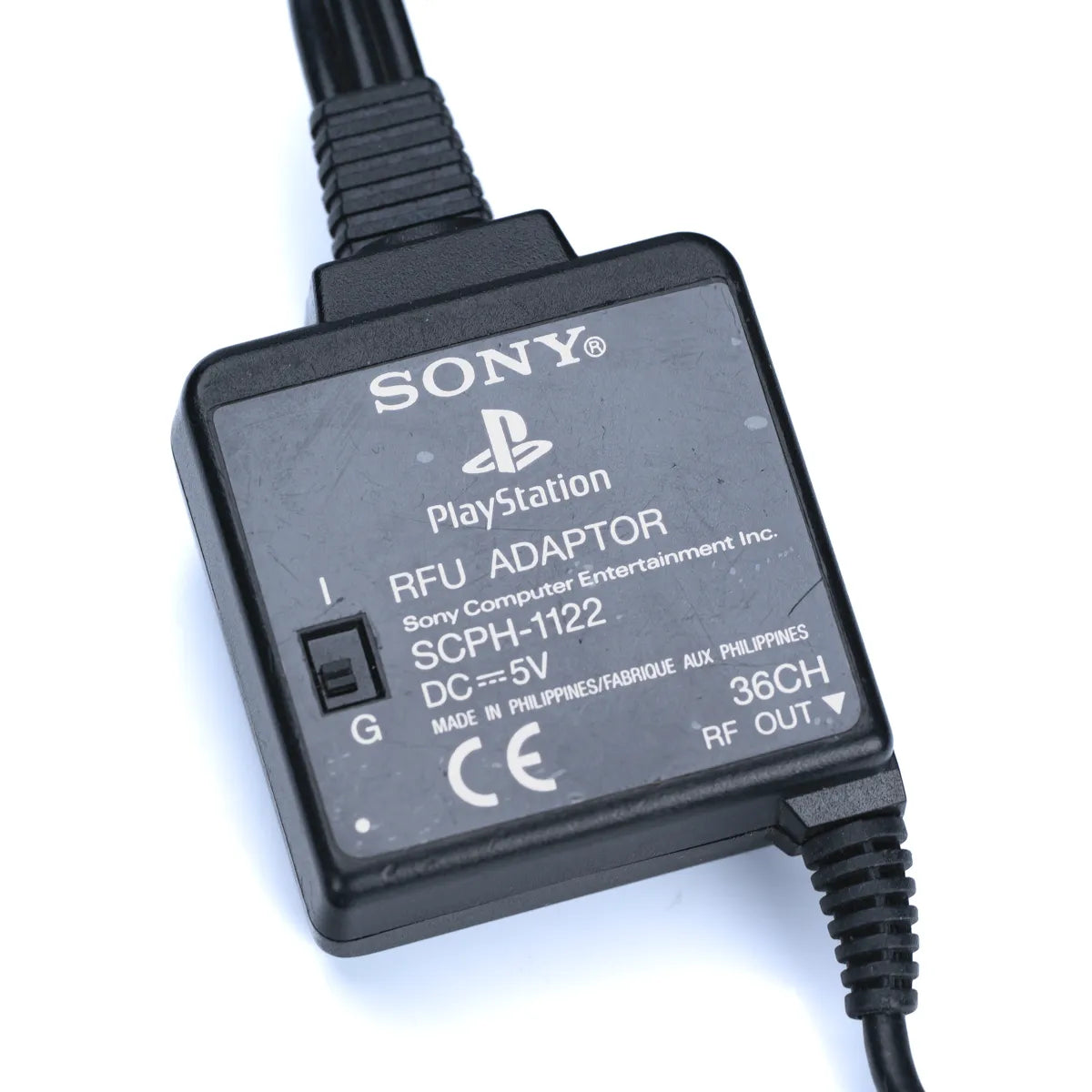 PlayStation RFU Adaptor SCPH-1122 / SCPH-10072C for PS1 og PS2 - Retrospillkongen
