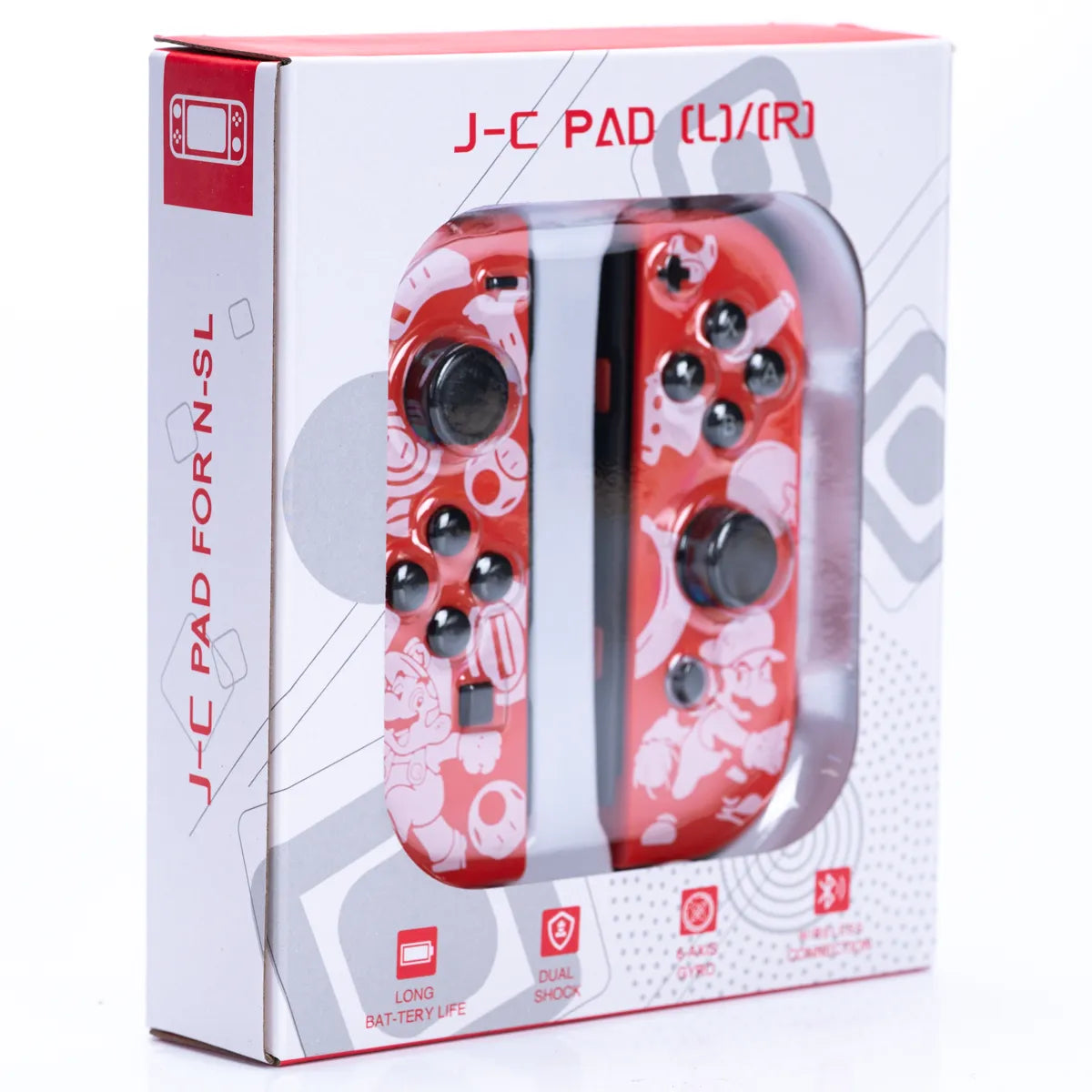 Trådløse JoyPads for Nintendo Switch (Full Funksjonalitet) - Retrospillkongen