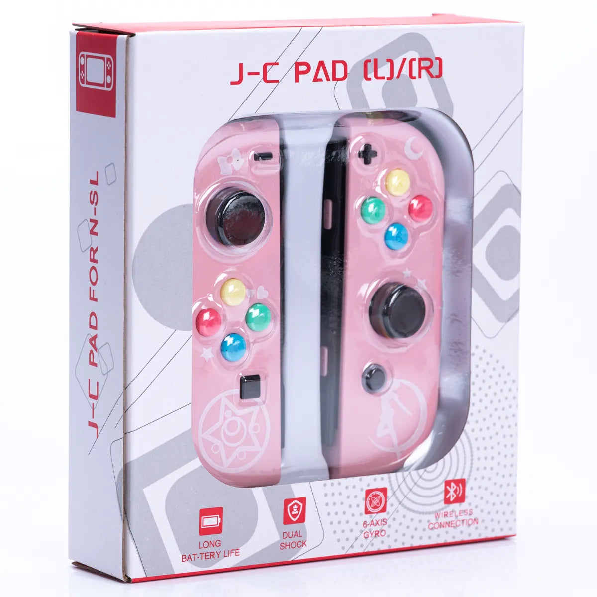 Trådløse JoyPads for Nintendo Switch (Full Funksjonalitet) - Retrospillkongen