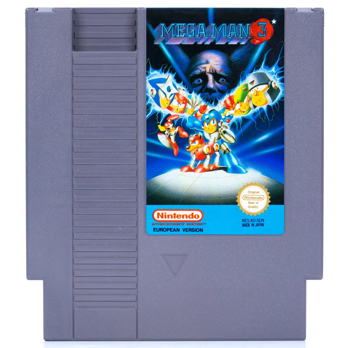 Mega Man 3 - NES spill (I Eske) - Retrospillkongen