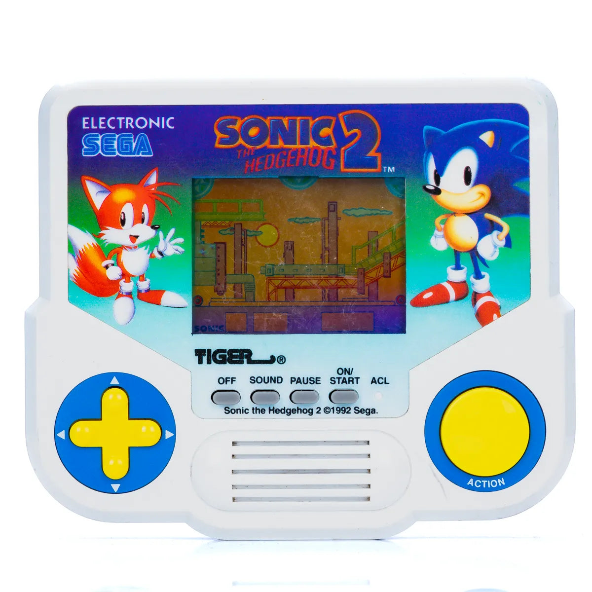 Sonic The Hedgehog 2 Handheld Game 1993 Tiger Electronics - Retrospillkongen