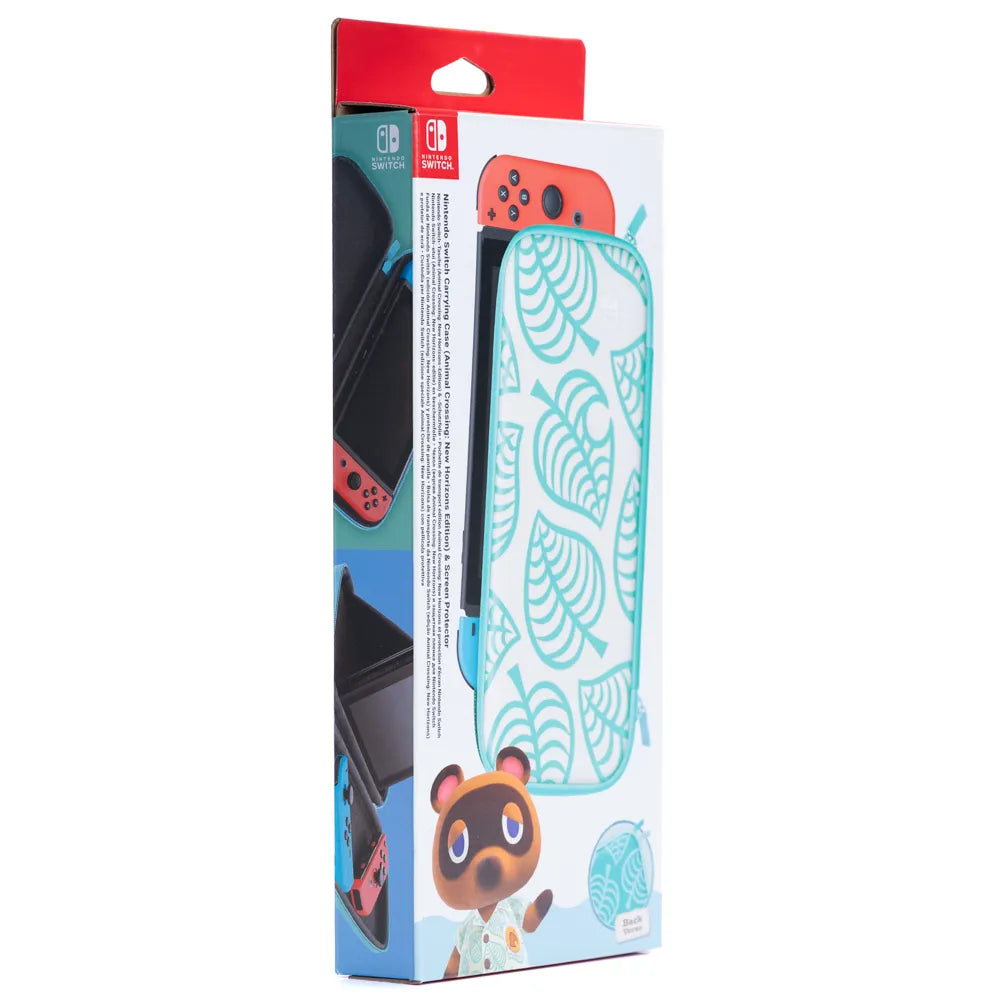 Nintendo Switch Animal Crossing: New Horizons Carrying Case + Skjermbeskytter (i Eske)