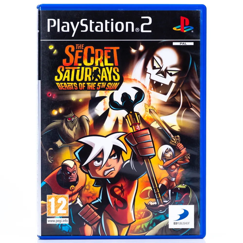 The Secret Saturdays: Beasts of the 5th Sun - PS2 spill - Retrospillkongen
