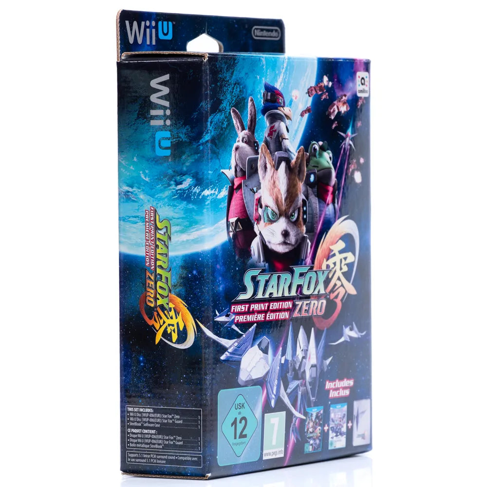 StarFox Zero First Print Edition - Wii U spill (i Eske)