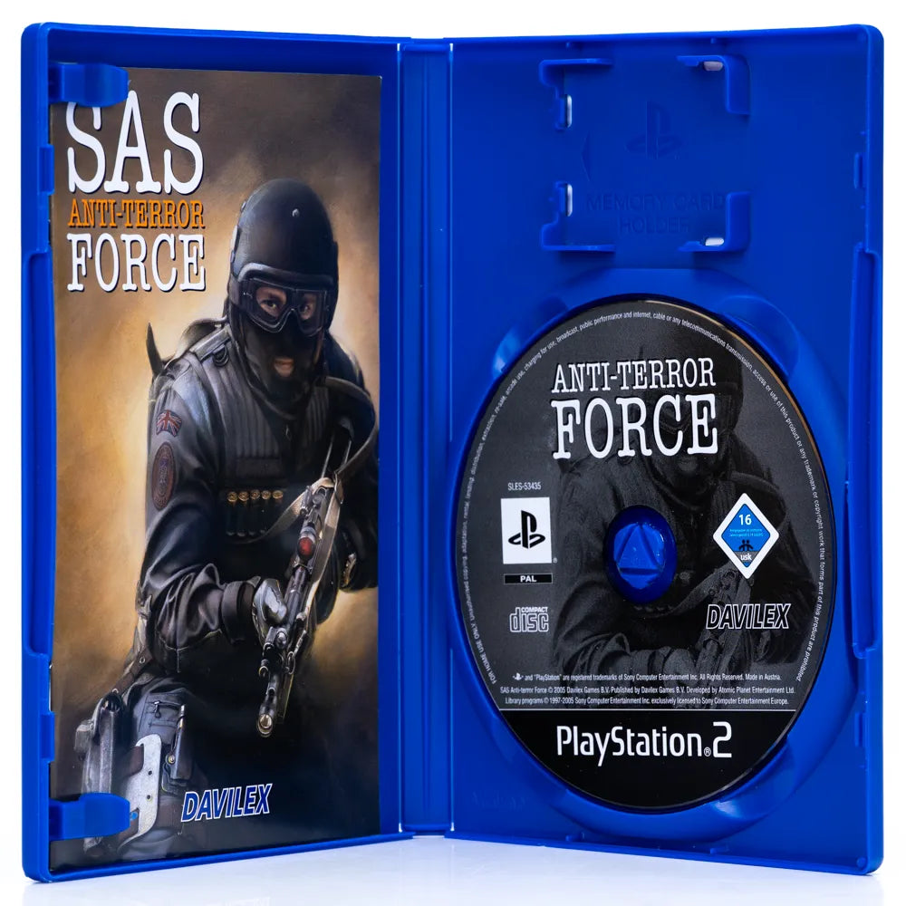 SAS Anti-Terror Force- PS2 spill - Retrospillkongen