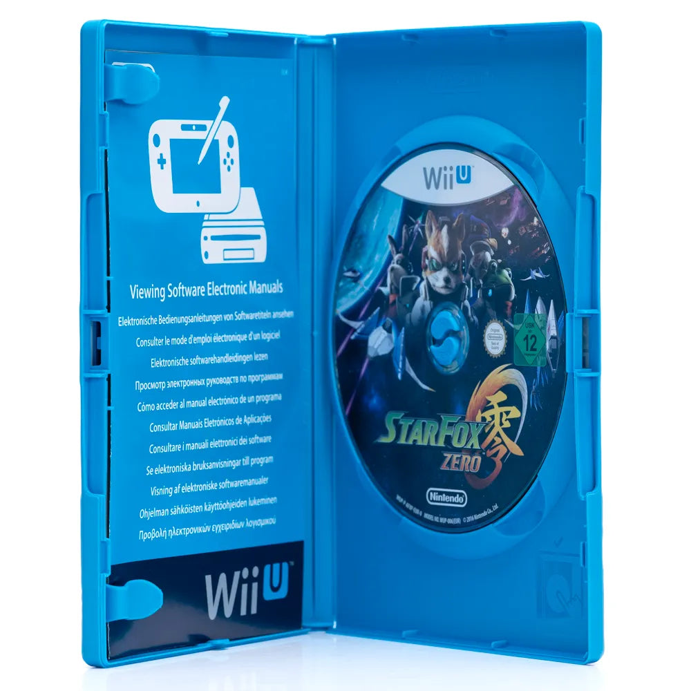 StarFox Zero First Print Edition - Wii U spill (i Eske)