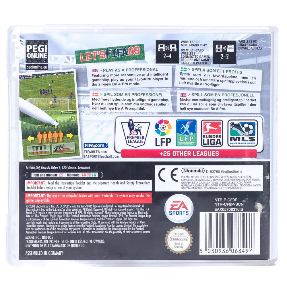 FIFA 09 - Nintendo DS spill - Retrospillkongen