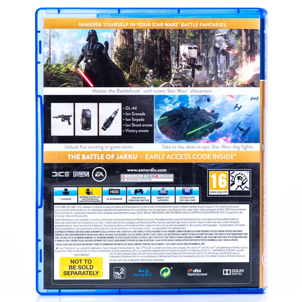 Star Wars Battlefront - PS4 spill - Retrospillkongen