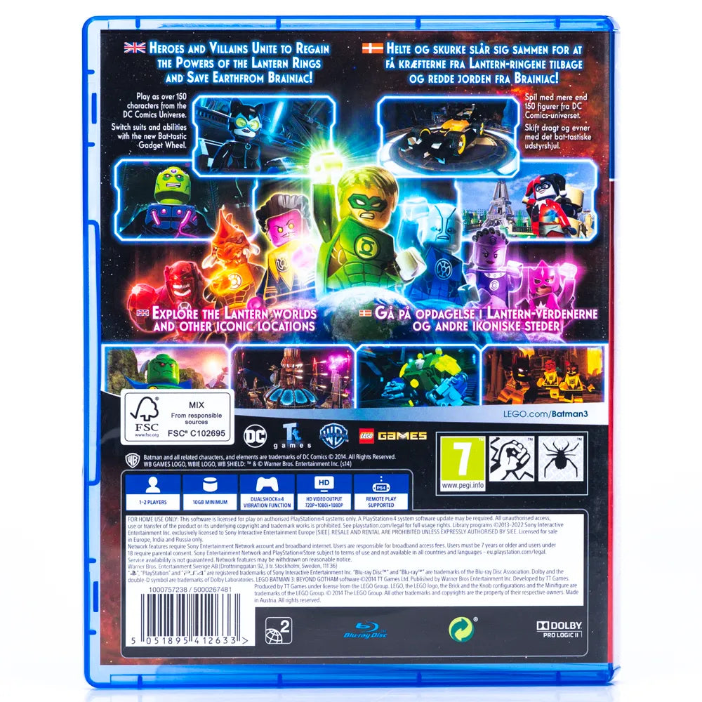 LEGO Batman 3: Beyond Gotham - PS4 spill - Retrospillkongen