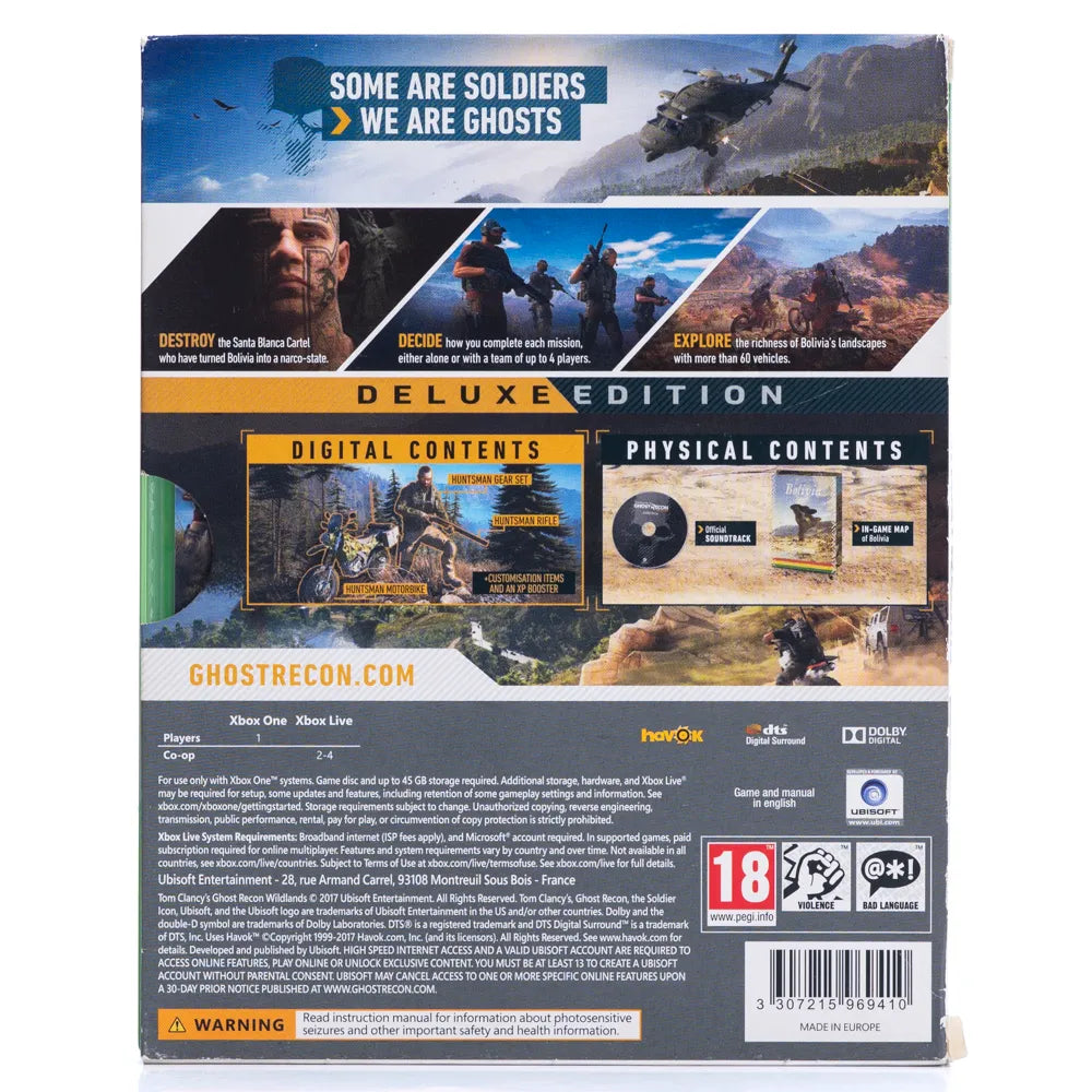 Tom Clancy’s Ghost Recon Wildlands Deluxe Edition - Xbox One spill - Retrospillkongen