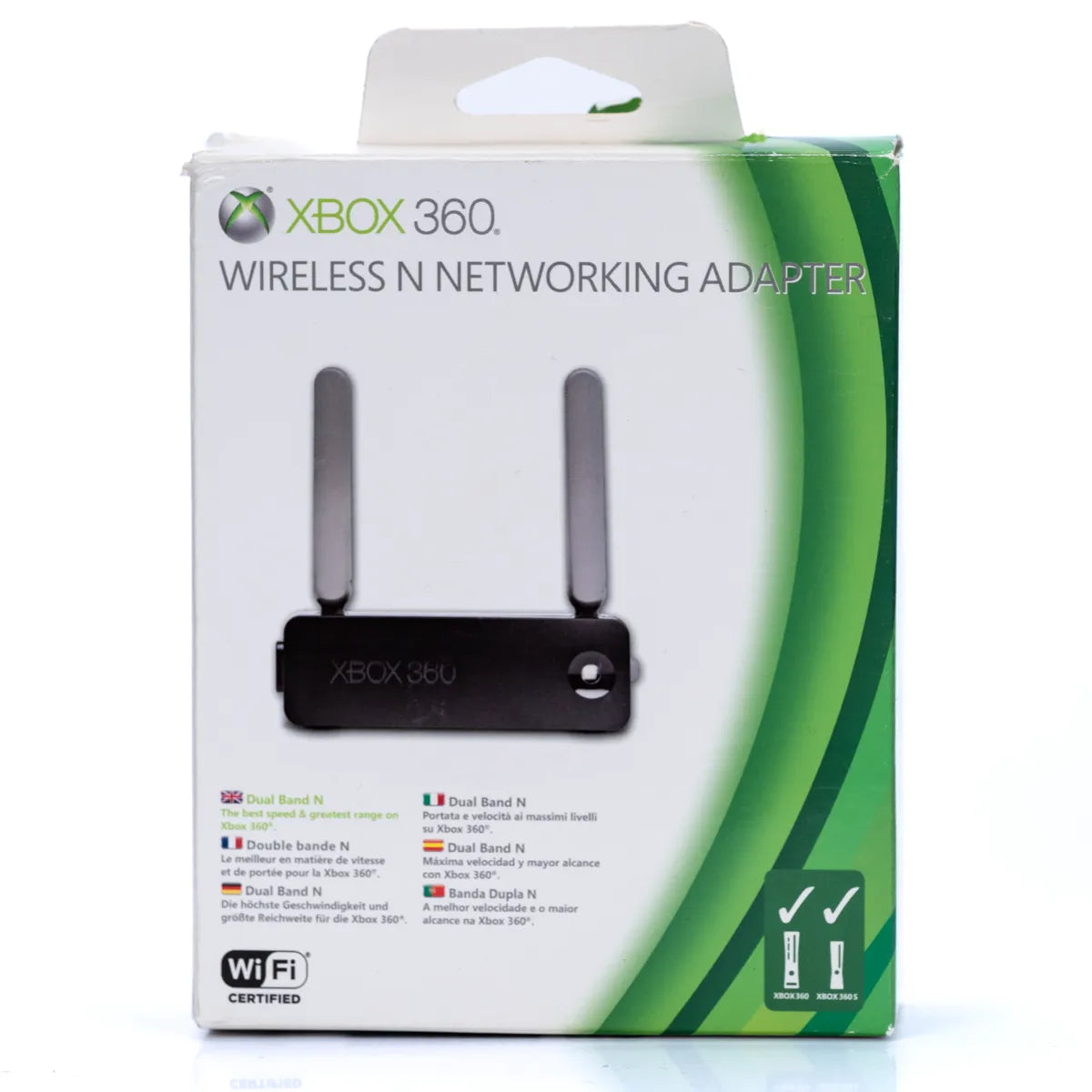 Xbox 360 Wireless Network Adapter i eske - Retrospillkongen