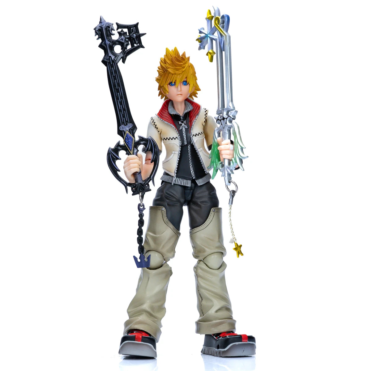 Original Play Arts Kai Kingdom Hearts 2 Roxas Figur Statue - Retrospillkongen