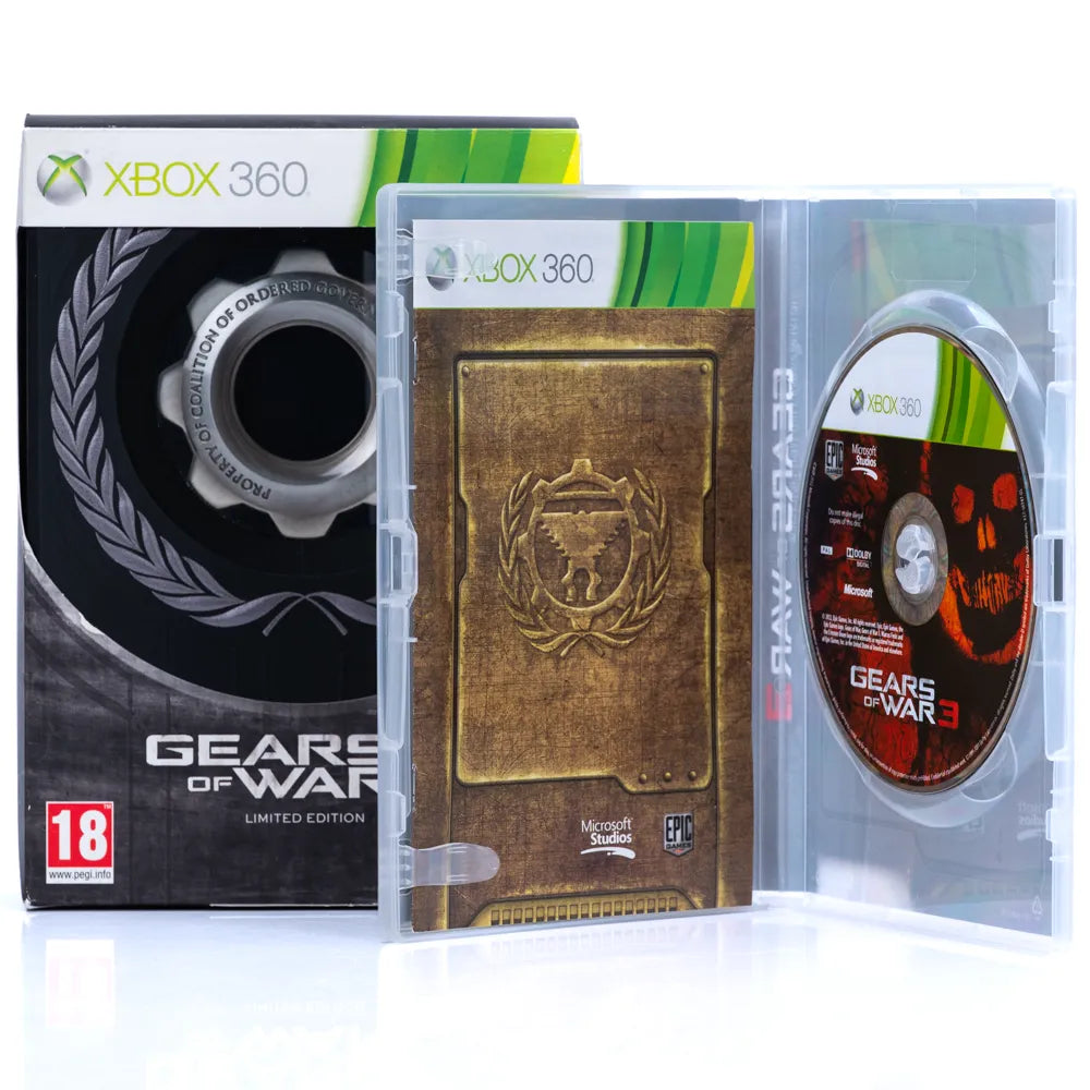 Gears of War 3 (Limited Edition) - Xbox 360 spill - Retrospillkongen