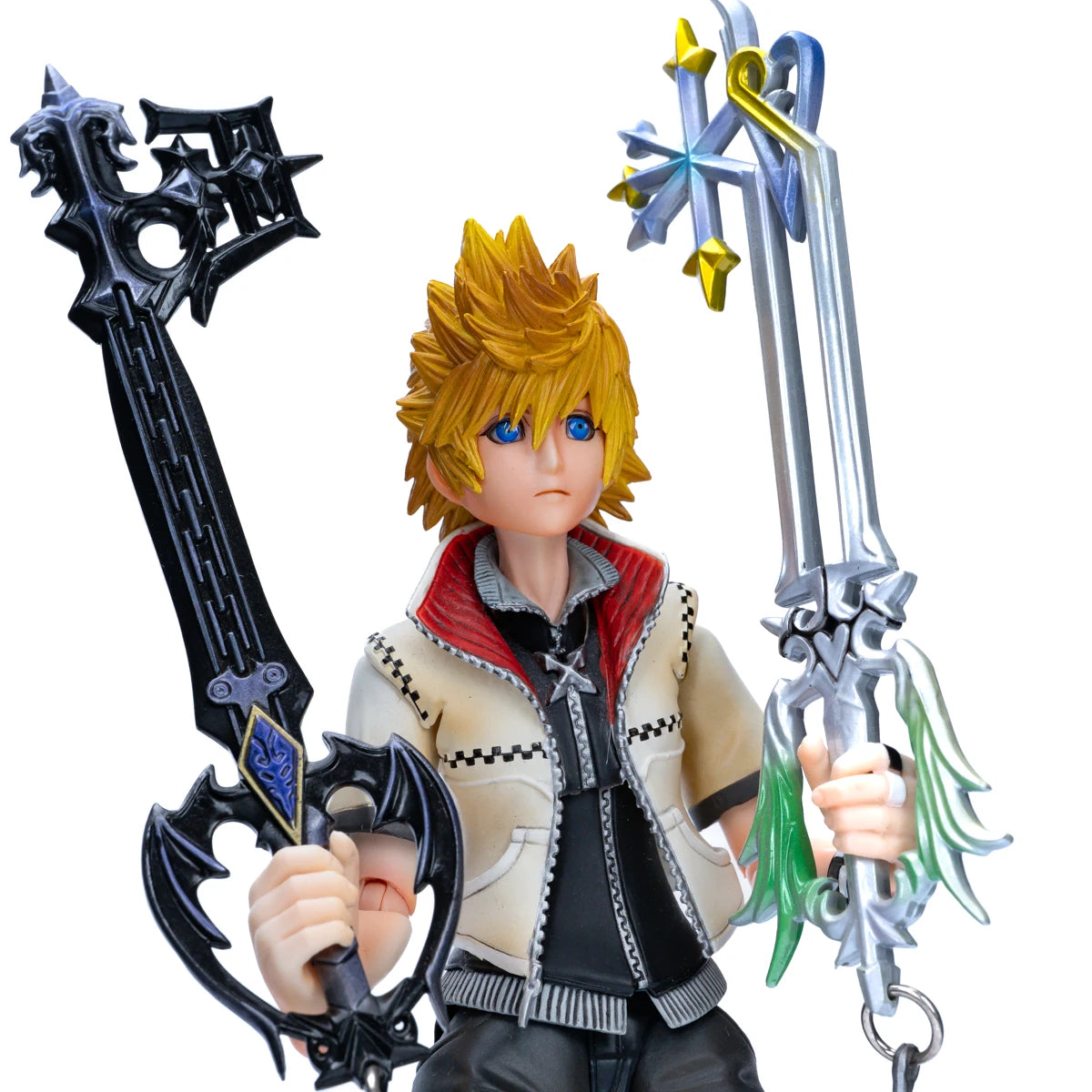 Original Play Arts Kai Kingdom Hearts 2 Roxas Figur Statue - Retrospillkongen