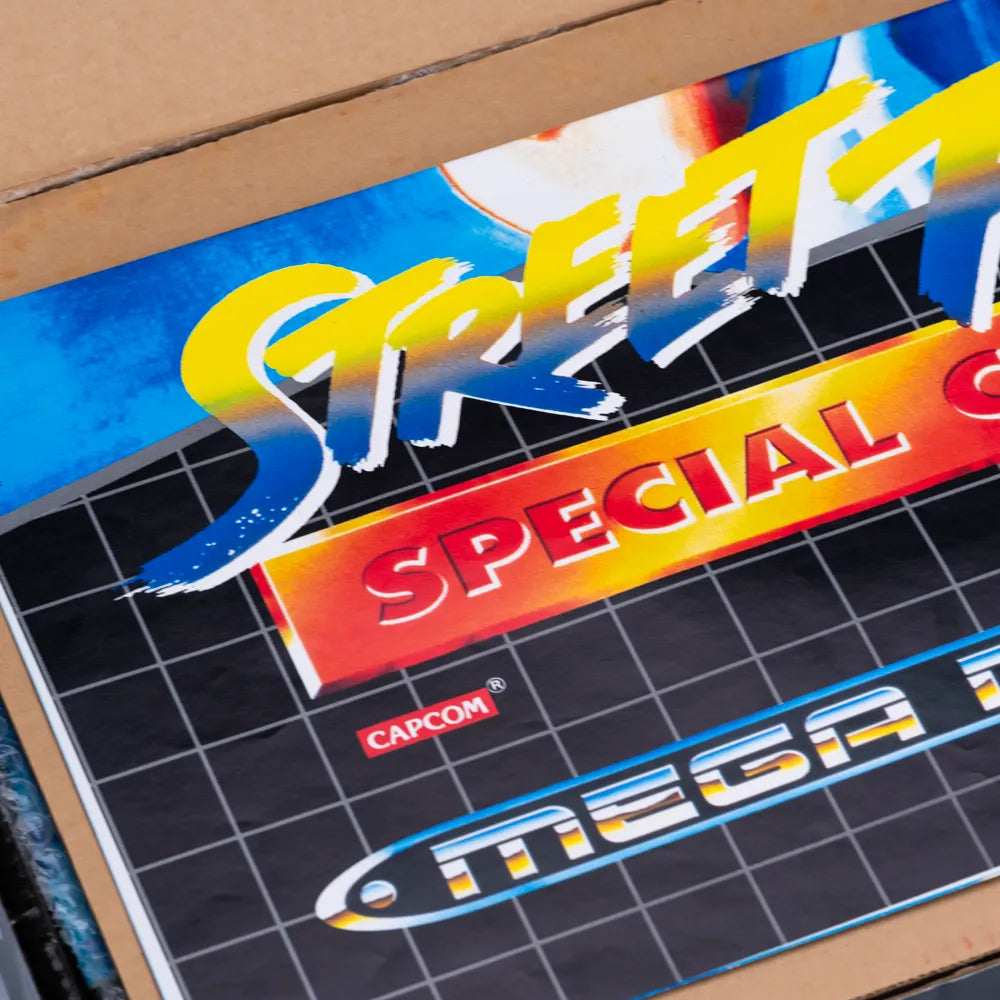 Sega Mega Drive II Street Fighter II Special Champion Edition i eske - Retrospillkongen