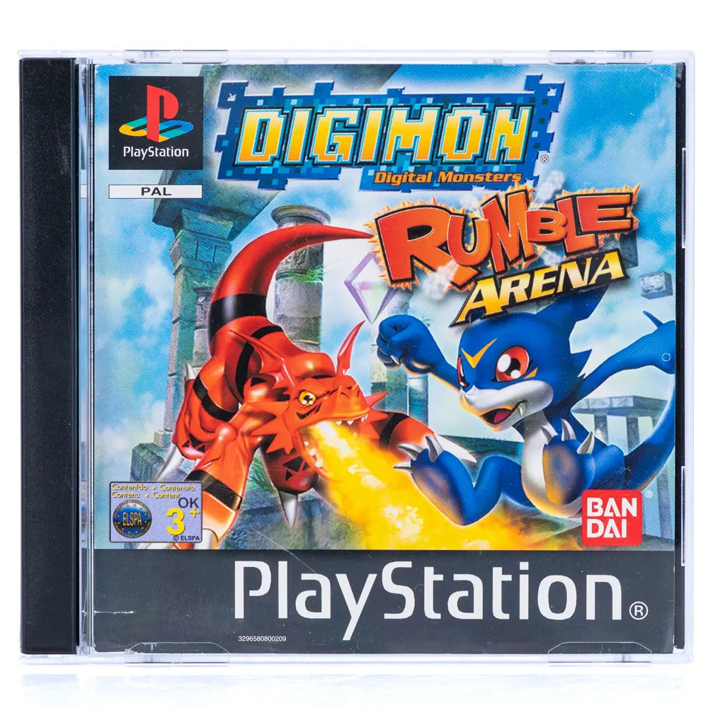 Digimon Rumble Arena - PS1 spill - Retrospillkongen