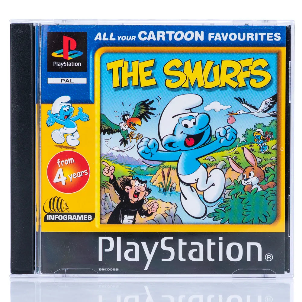 The Smurfs - PS1 spill - Retrospillkongen