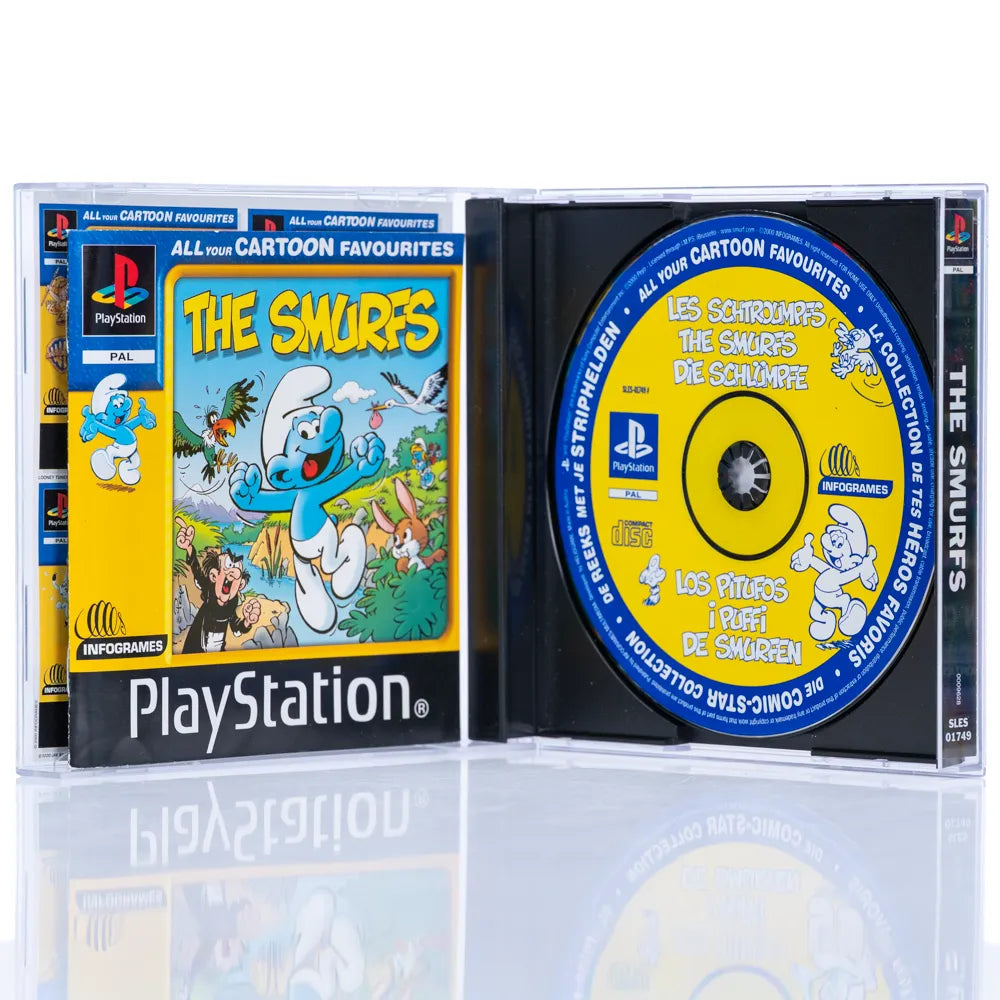 The Smurfs - PS1 spill - Retrospillkongen
