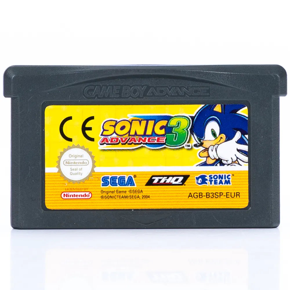 Sonic Advance 3 - GBA spill - Retrospillkongen