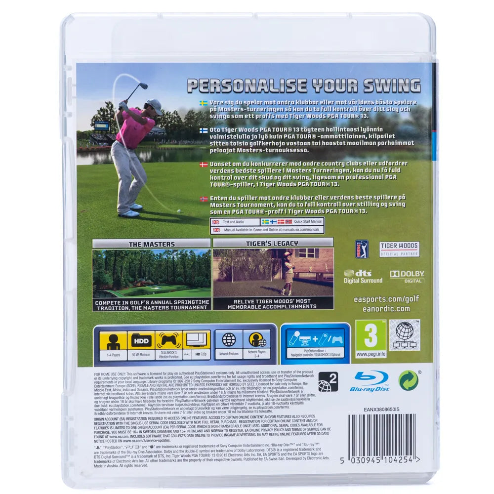 Tiger Woods PGA Tour 13 - PS3 Spill - Retrospillkongen