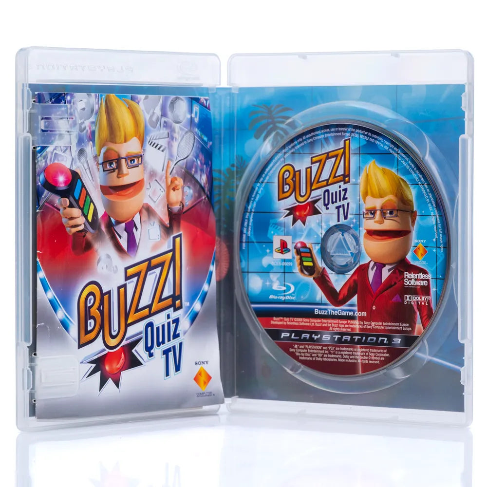 Buzz! Quiz TV - PS3 spill - Retrospillkongen