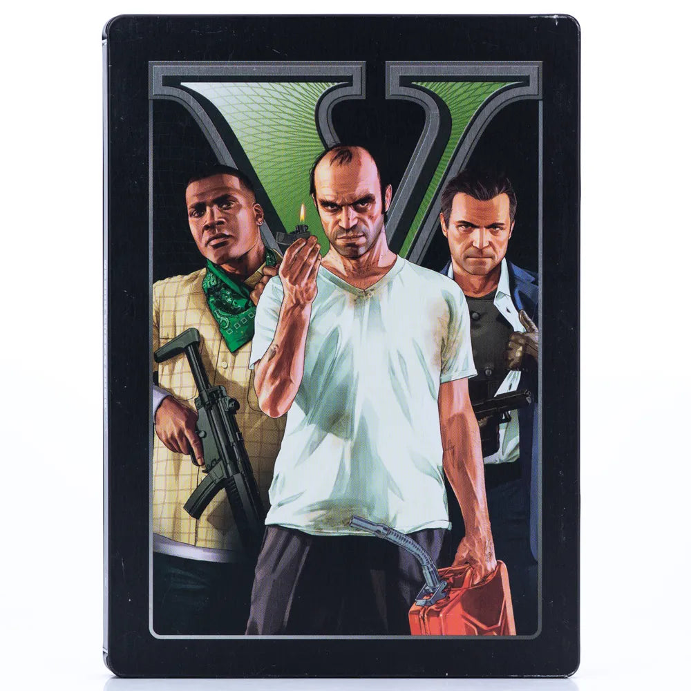 Grand Theft Auto V - Xbox 360 spill (Steelbook) - Retrospillkongen