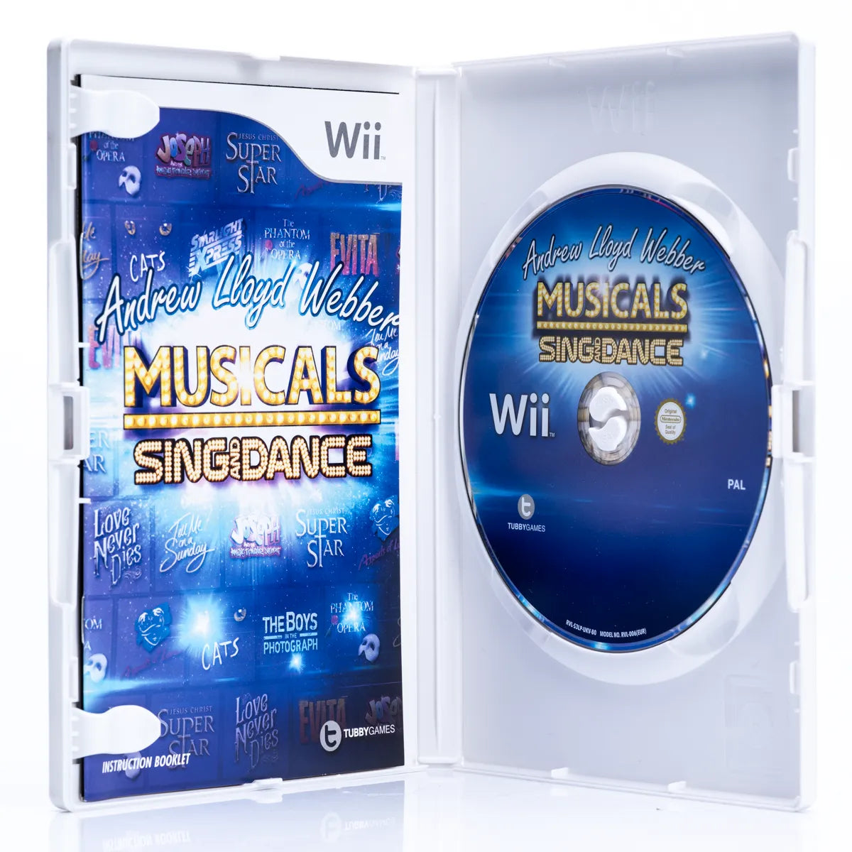 Andrew Lloyd Webber Musicals Sing & Dance - Wii Spill - Retrospillkongen