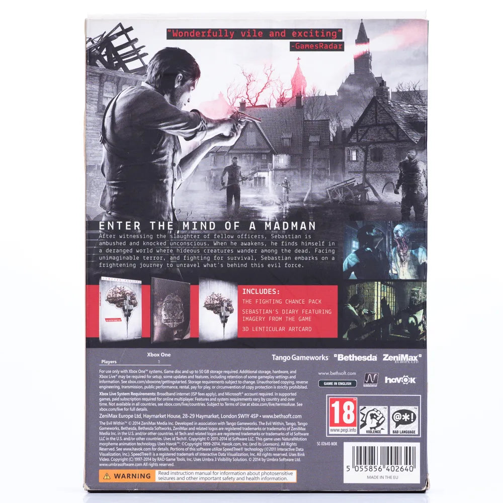 The Evil Within Limited Edition - Xbox One spill - Retrospillkongen