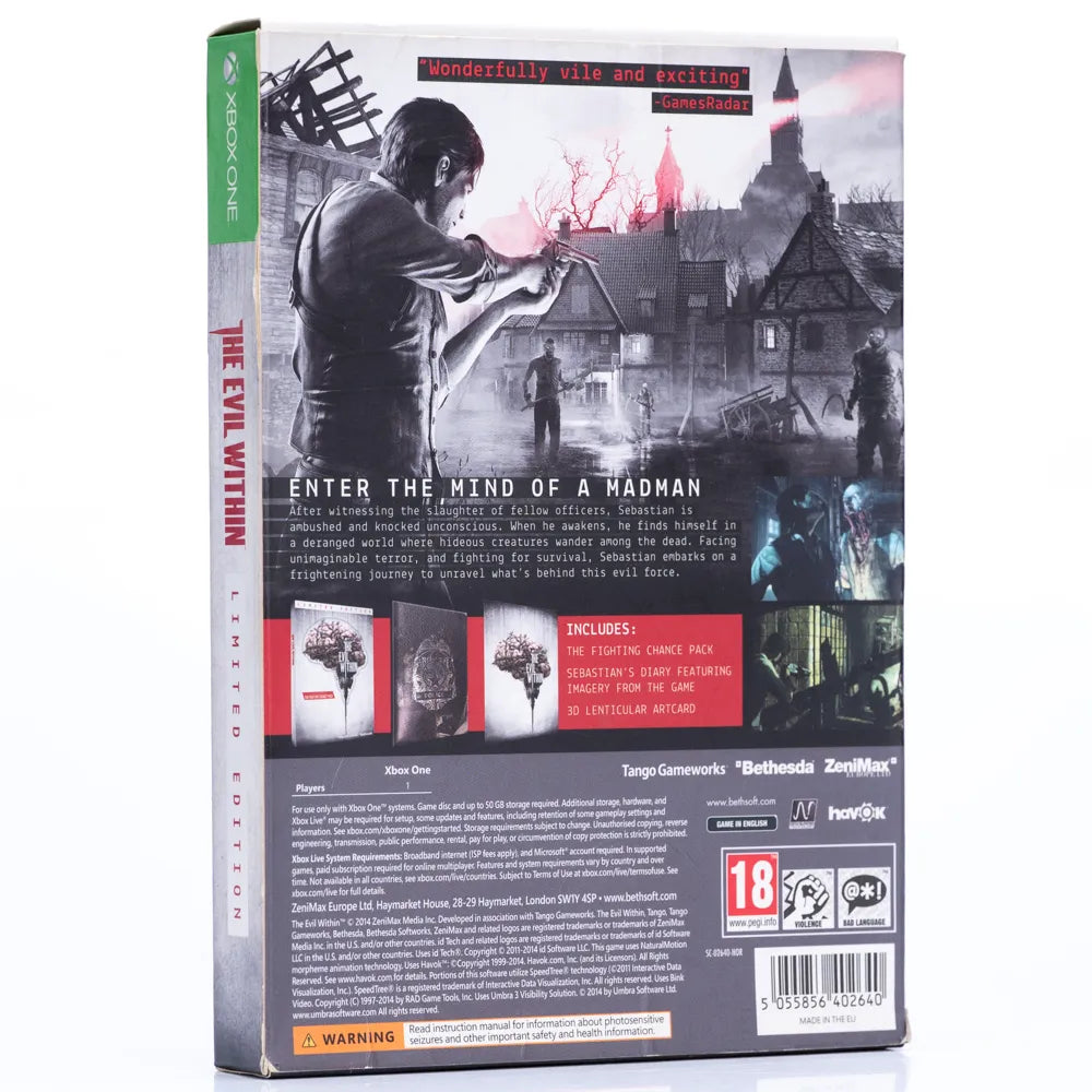 The Evil Within Limited Edition - Xbox One spill - Retrospillkongen