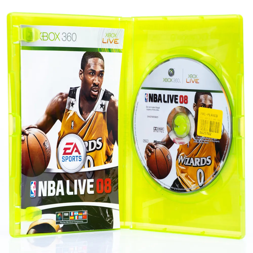 NBA Live 08 - Xbox 360 spill - Retrospillkongen