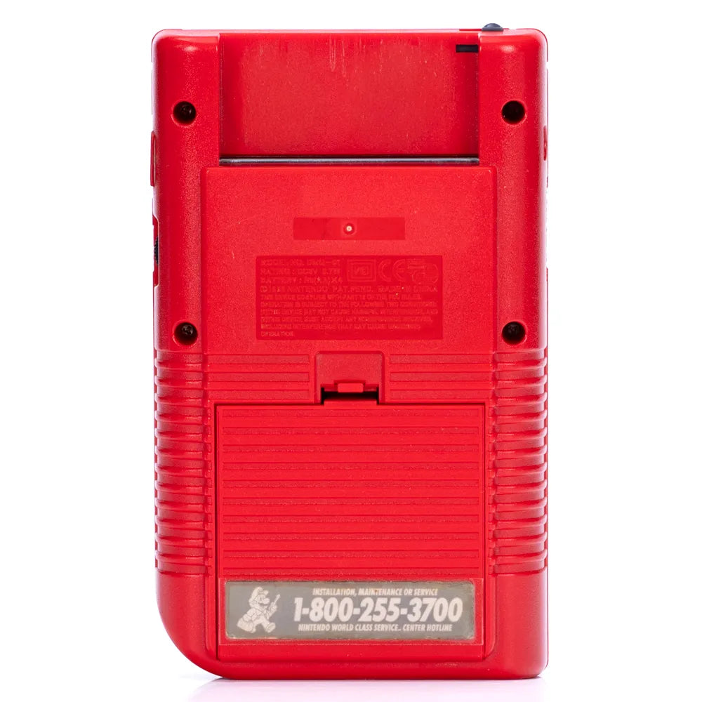Original Nintendo Gameboy Konsoll Rød